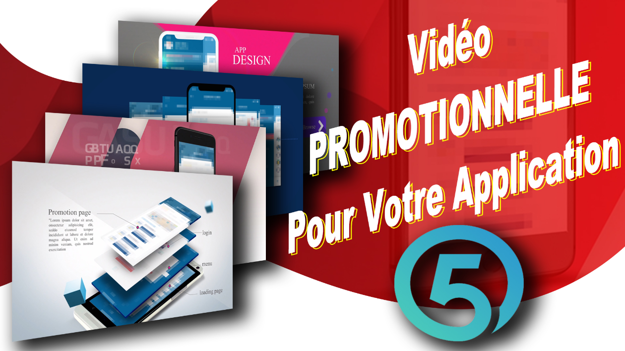 Je vais vous créer une vidéo promotionnelle de votre Application Mobile