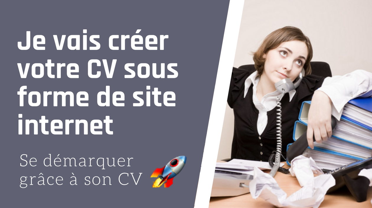 Comment Faire Un Cv Sous Forme De Video Je vais créer votre CV interactif en ligne par quentincandaele