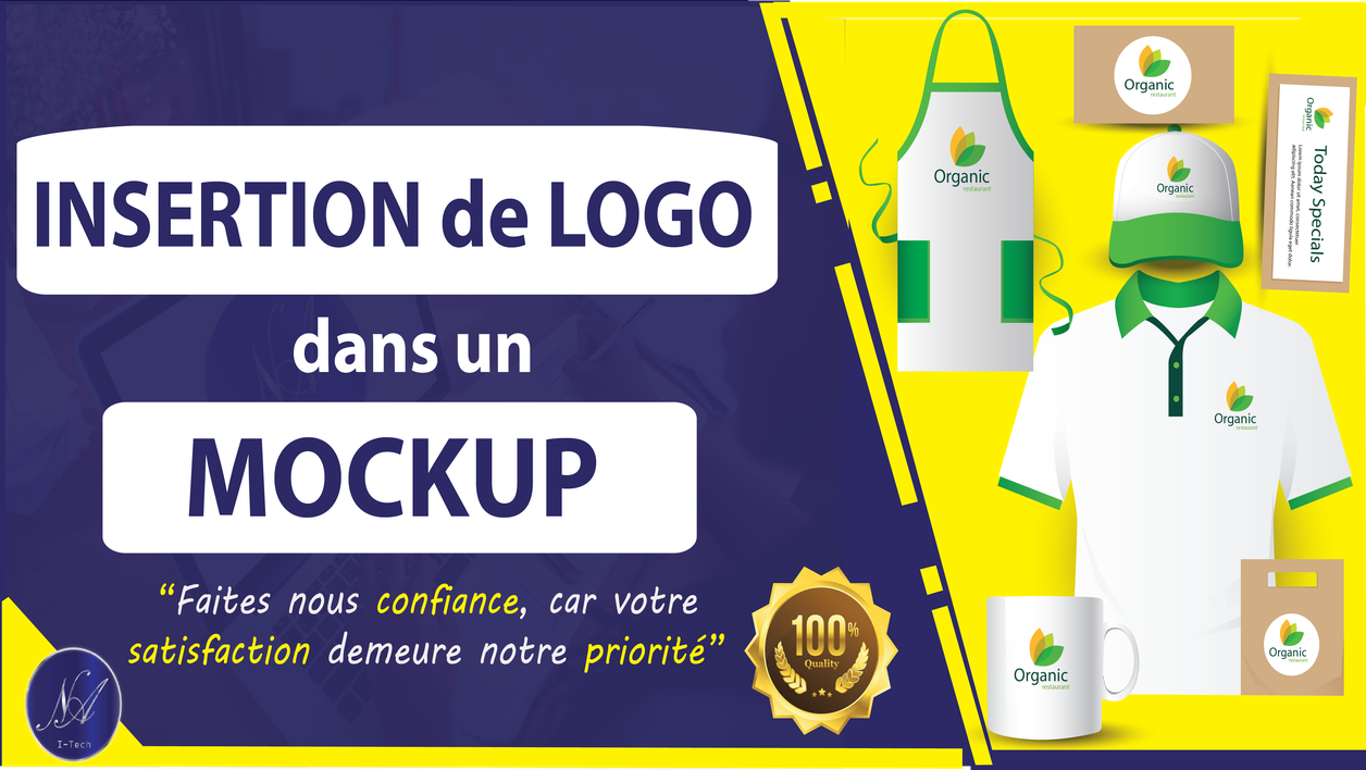 Je vais insérer votre Logo / Visuels / texte dans un Mockup Packaging ...
