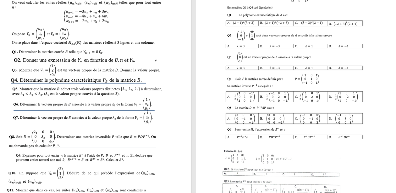 Je vais vous aider à faire vos exercices et devoirs de mathématiques