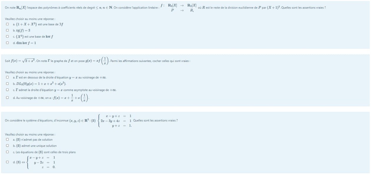 Je vais vous aider à faire vos exercices et devoirs de mathématiques