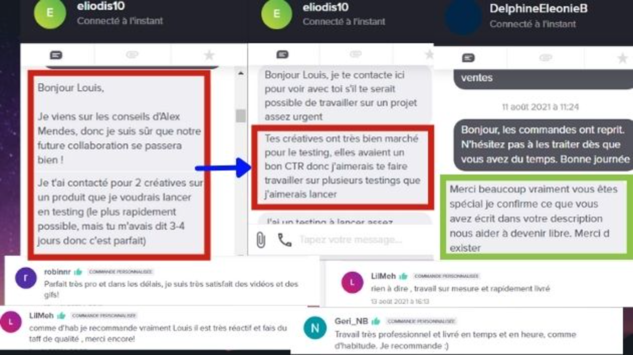 Je vais réaliser votre créative facebook ads montage vidéo