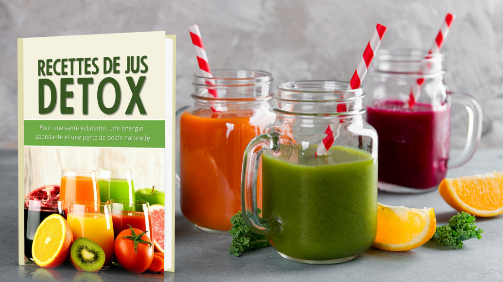 Top 3 des jus detox - Recettes de jus de fruits et légumes vegan