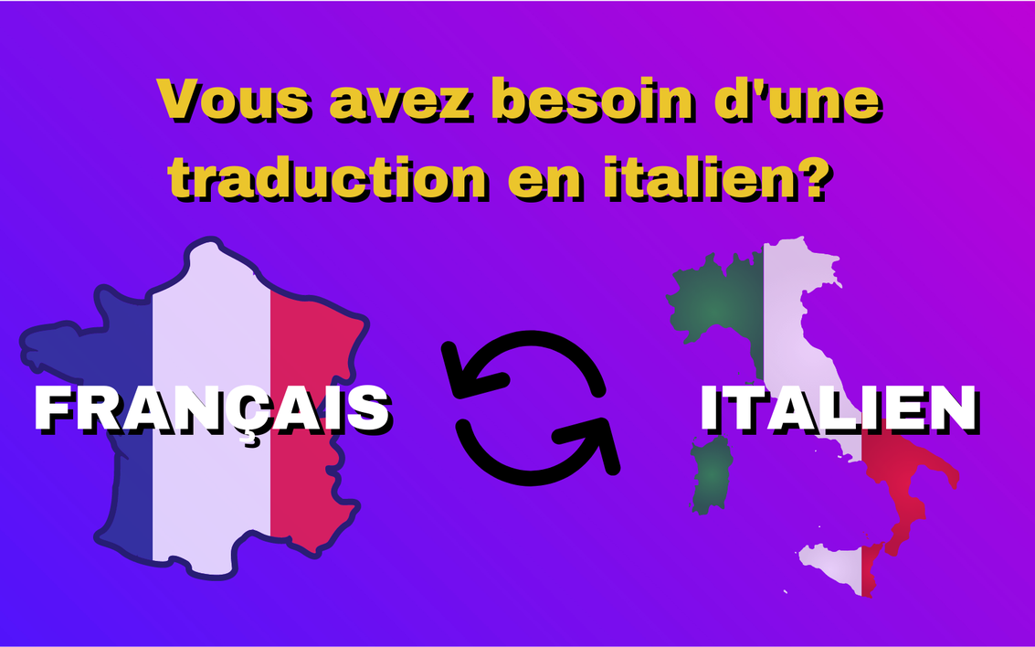 Je vais réaliser votre traduction français/italien par Elysium_Media