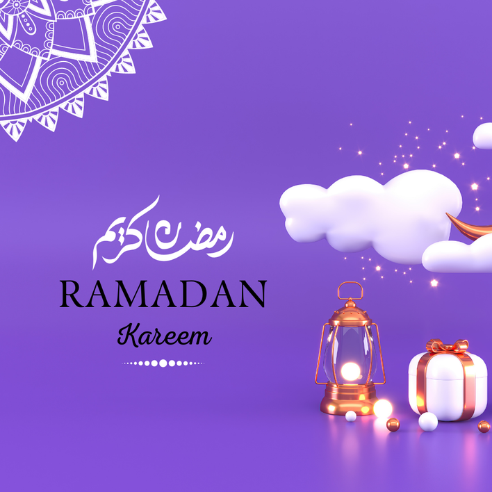 Je vais créer vos publications réseaux sociaux "Ramadan mubarak !"