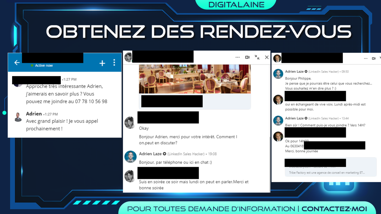 Je vais prospecter sur LinkedIn à votre place