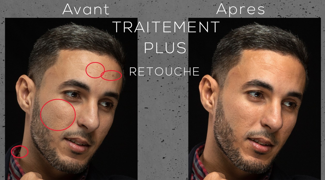 Je vais retoucher vos images/photos
