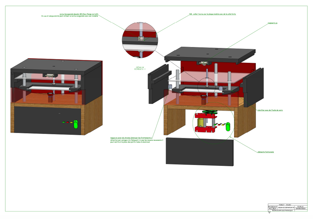 Je vais modéliser vos pièces  et vos idées  en 3D