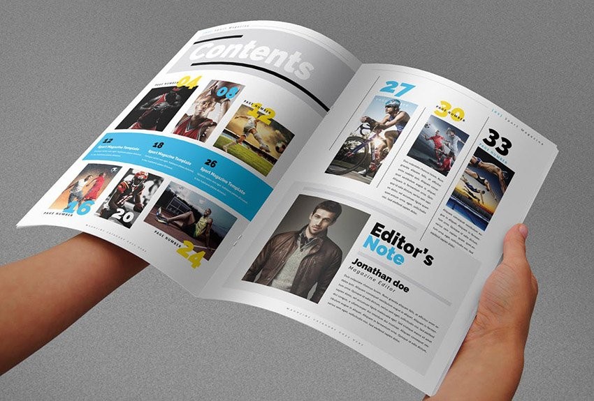 Je vais créer la mise en page captivante de votre magazine avec Adobe