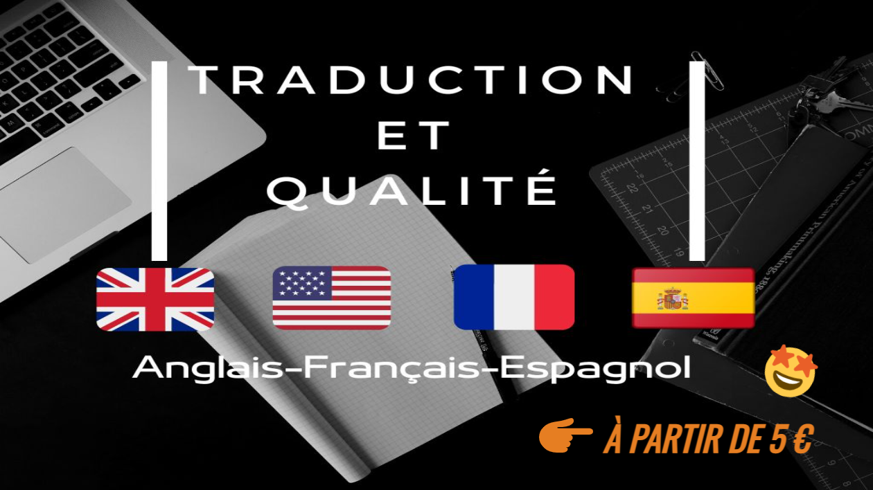 Je vais prendre en charge la traduction de vos documents entre l