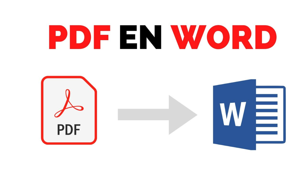 Je Vais Faire Une Conversion De Vos Documents Pdf En Word Ou Excel My