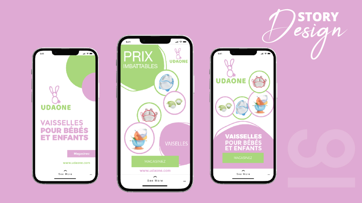 Je vais créer le design pour votre Flyer Story Snapchat, LinkedIn, Story Instagram ou Facebook