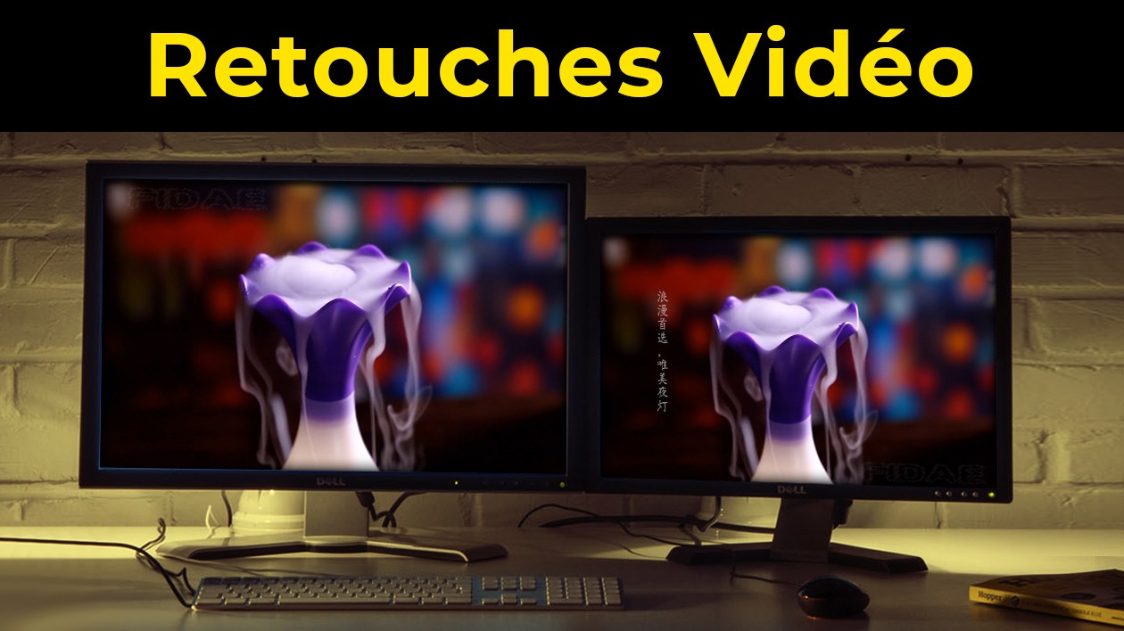 Je vais retoucher ou modifier votre vidéo
