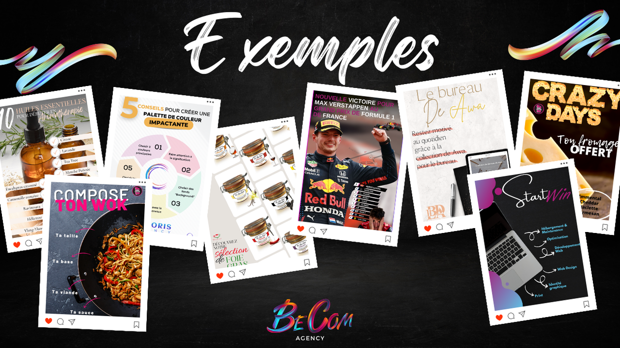 Je vais créer 2 post et/ou story ou 1 reel Instagram