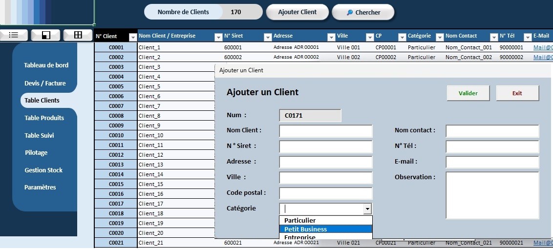 Je vais vous fournir un Excellent outil Excel de gestion de Devis et ...