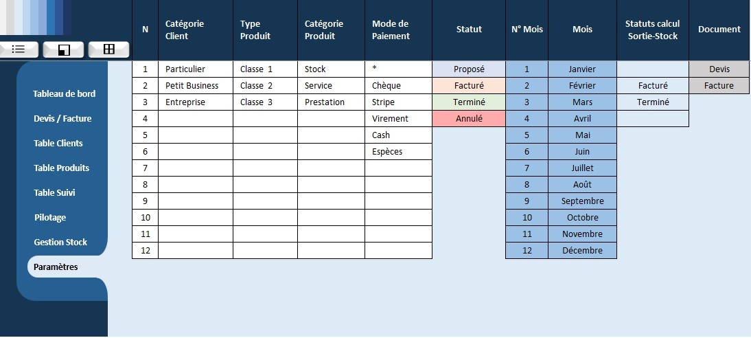 Je vais vous fournir un Excellent outil Excel de gestion de Devis et ...