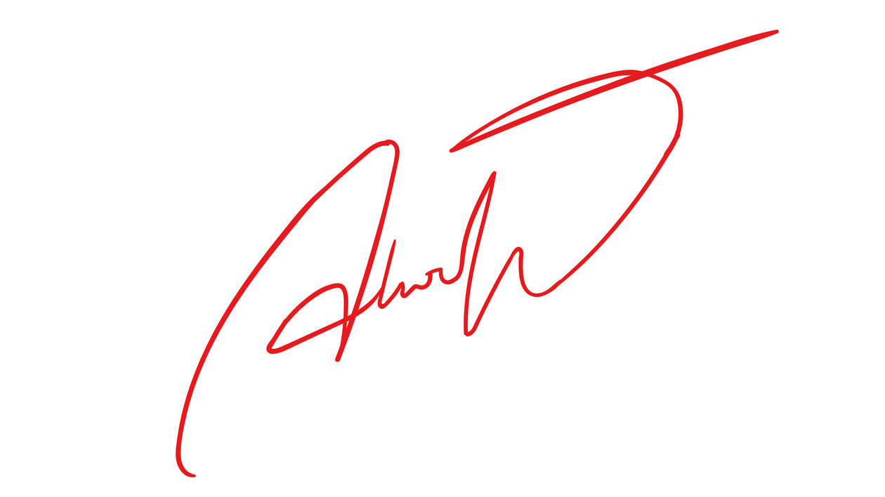 Je vais reproduire votre signature avec Adobe illustrator par Amilcar15