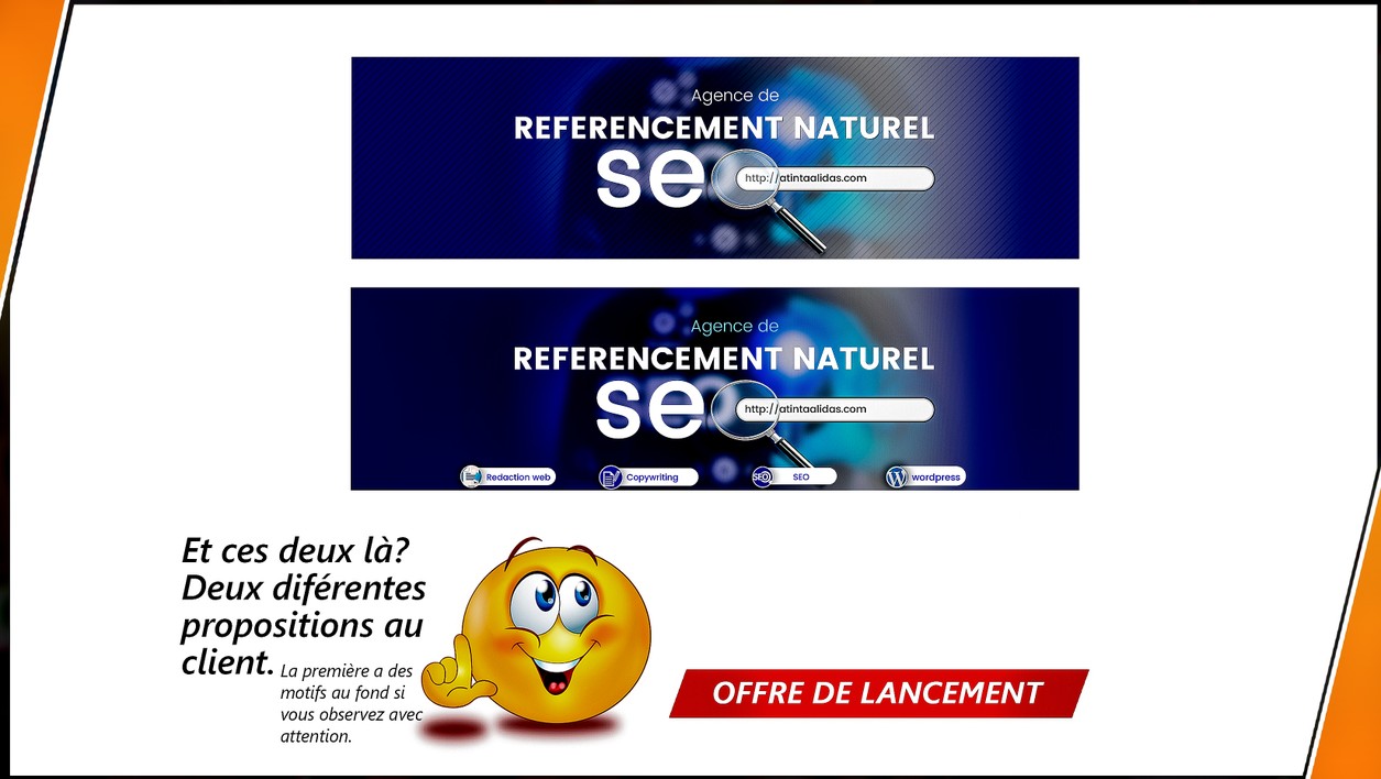 Je vais créer votre bannière publicitaire web par Juste_K