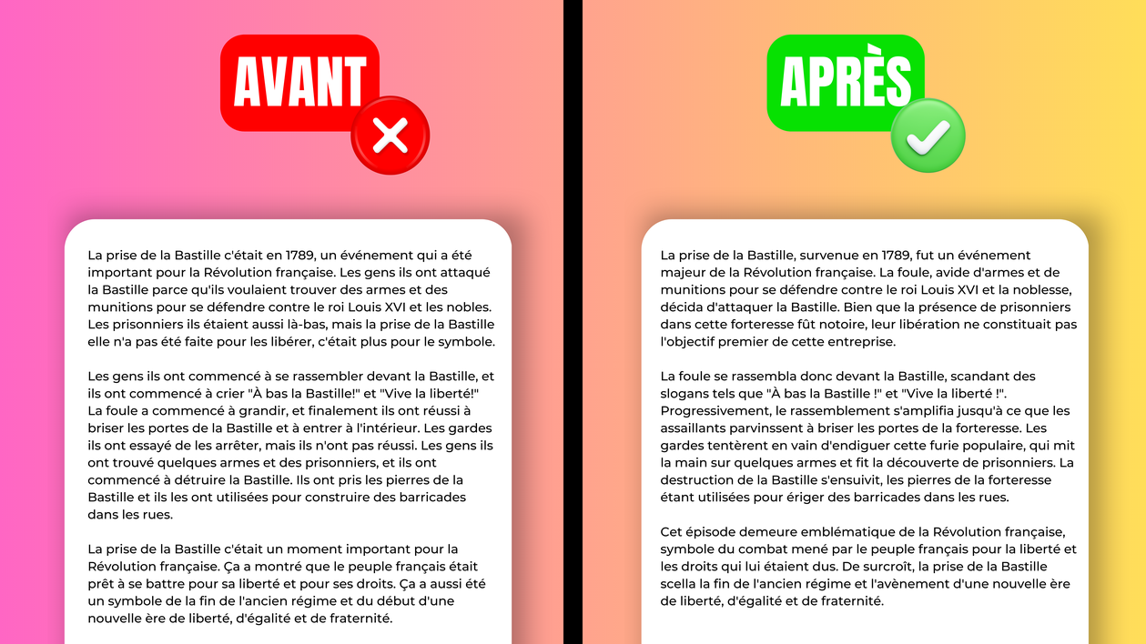 Je vais corriger un texte de 500 mots par RaphaelCastelain