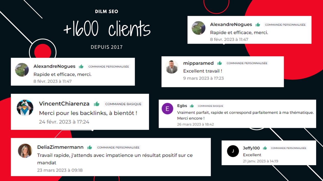 Je vais booster votre SEO avec des backlinks français DA50-70 PA10 15 et 1 super bonus