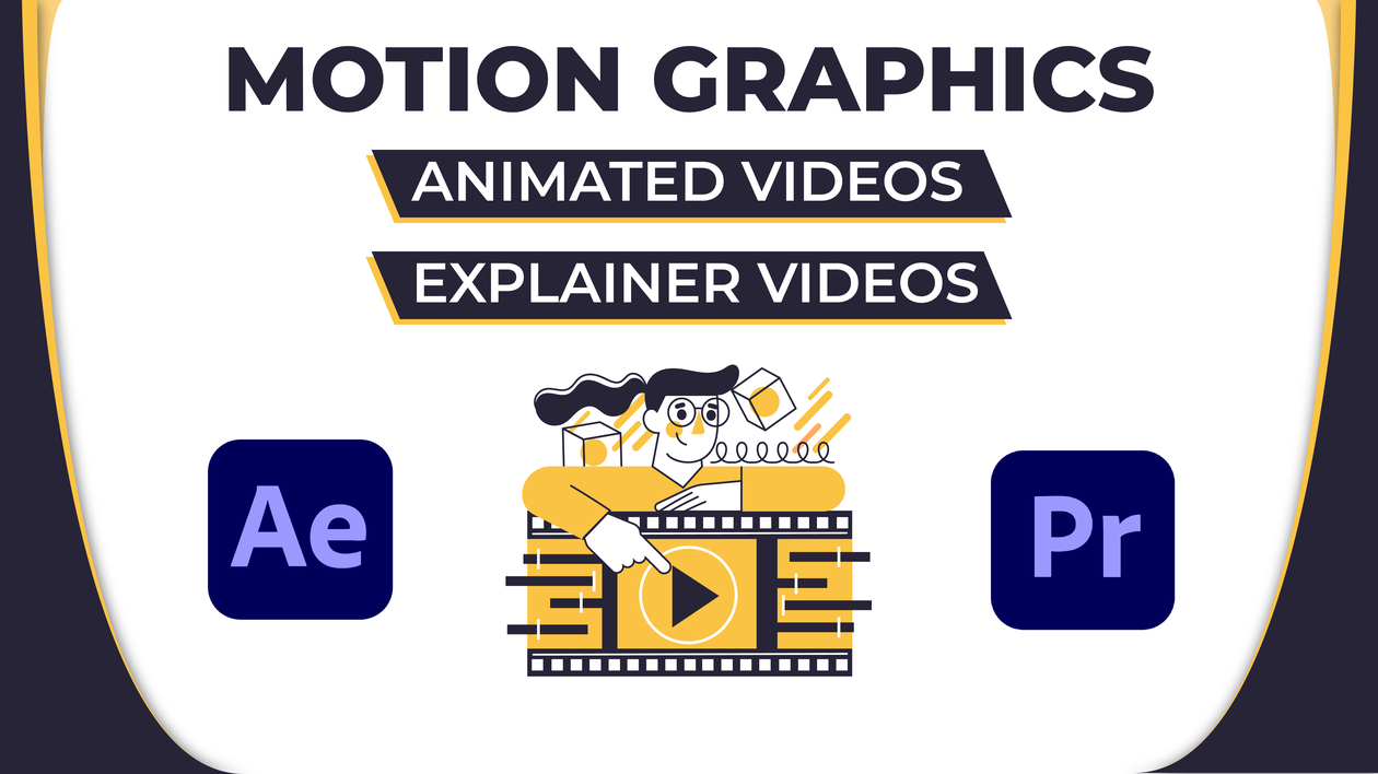 I will create you an explainer video based on motion graphics