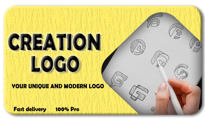 I will create your modern logo, professional logo, minimalist logo