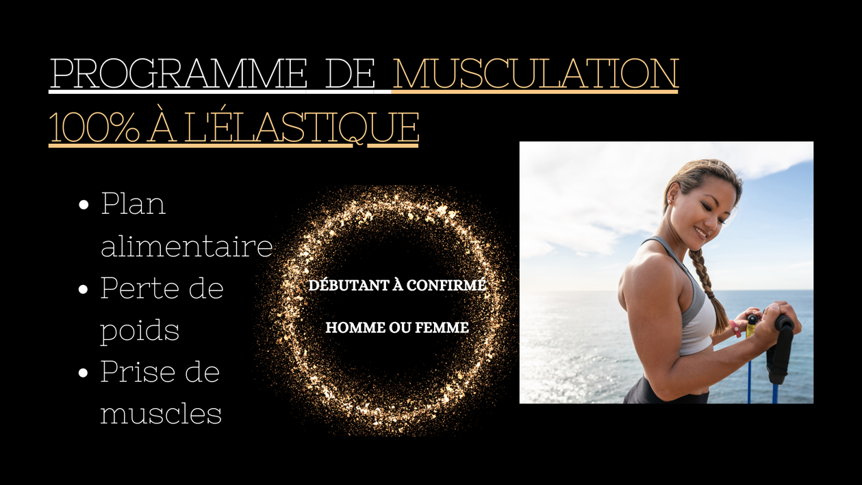 Elastique Musculation Homme & Femme 2024