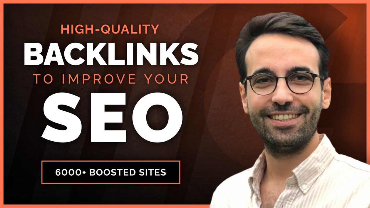 I will improve your SEO with high quality backlinks