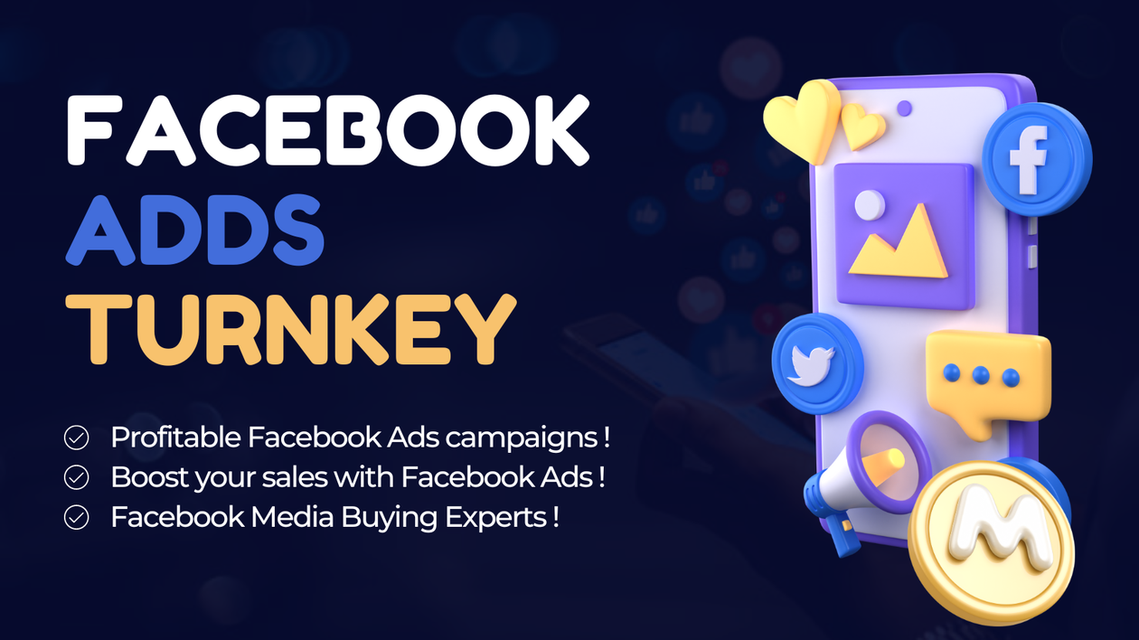 I will create your turnkey Facebook Ads advertising