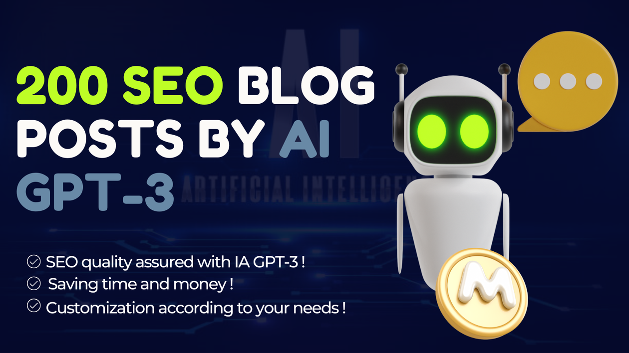 I will provide you with 200 SE0 blog posts written by gpt3 openAI