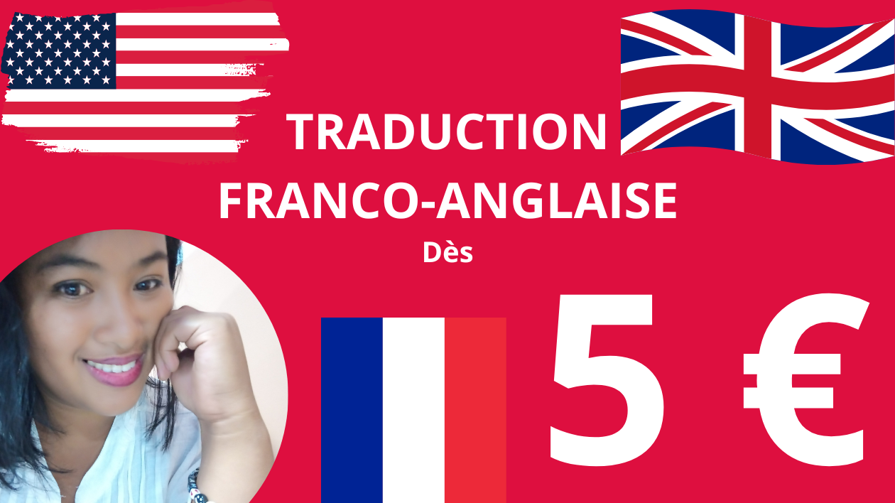 Je vais traduire vos documents anglais en français ou vos documents français en anglais par