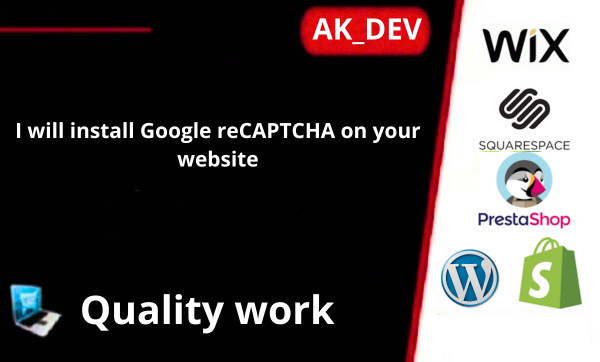 I will install Google reCAPTCHA on your Shopify site
