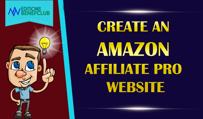 I will create an affiliate site for amazon products