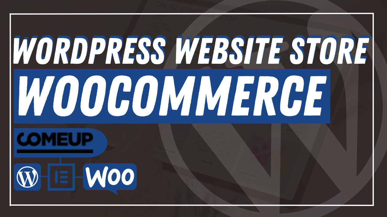 I will create a wordpress woocommerce website online store in 24 hours