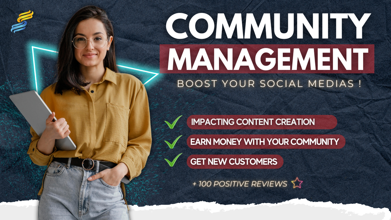 I will be your own personal community manager