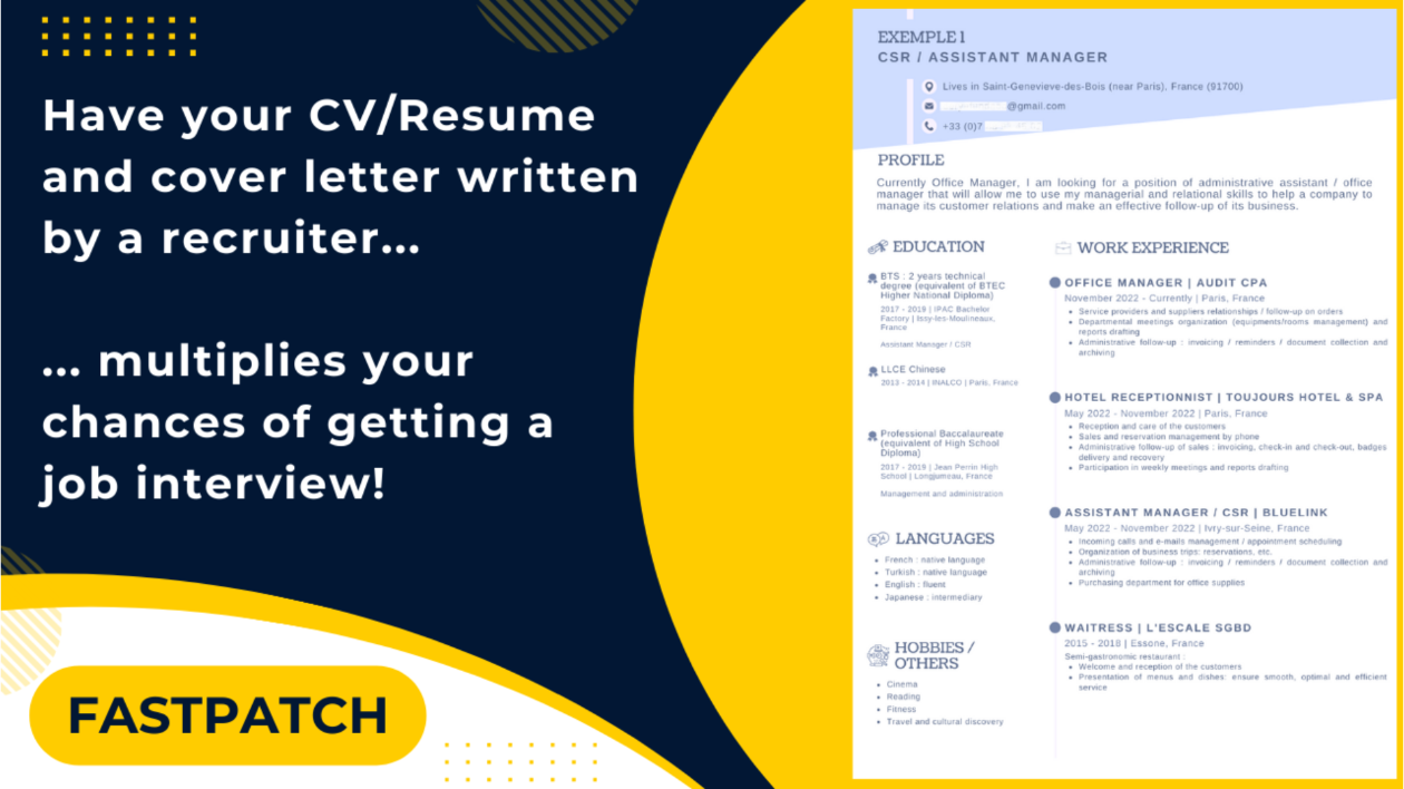 I will make your best CVs/resumes and cover letters