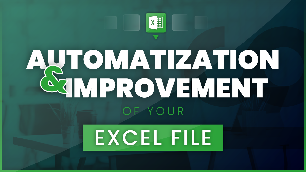 I will enhance and automate your Excel file with VBA formulas and macros