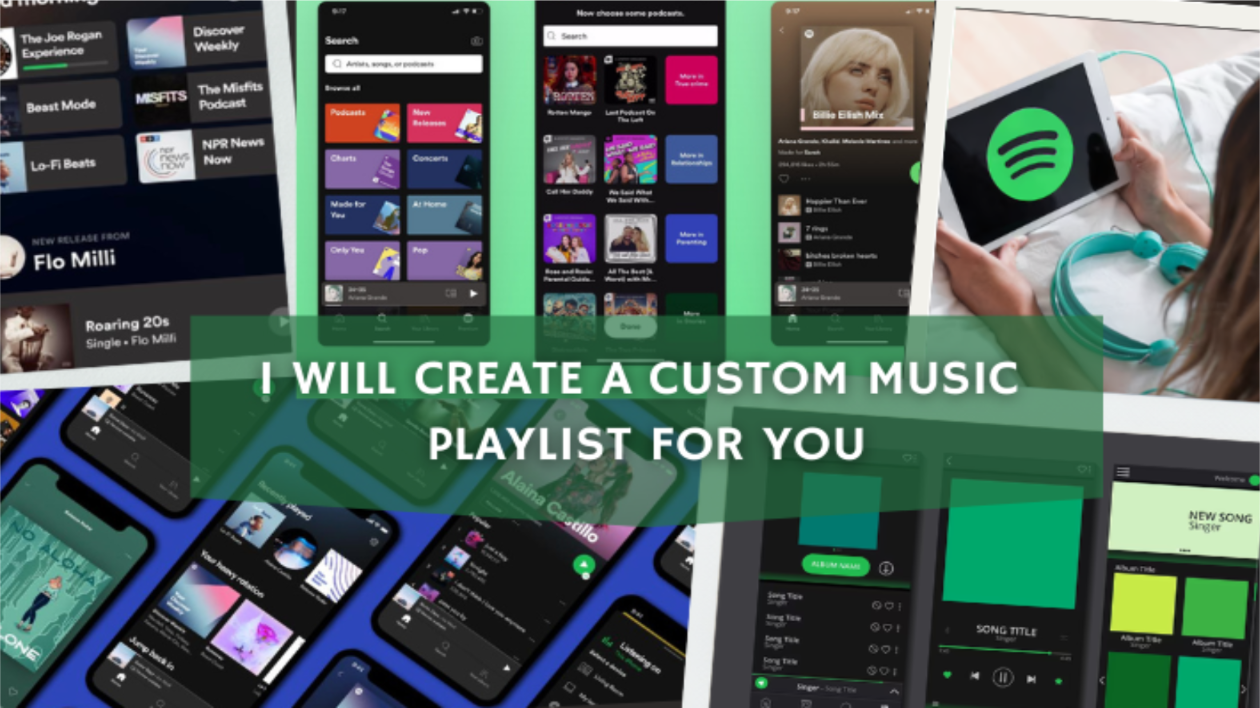 I will create a custom spotify playlist for you