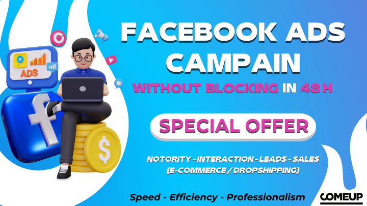 I will create your Facebook Ads Advertising Campaign in 48 hours