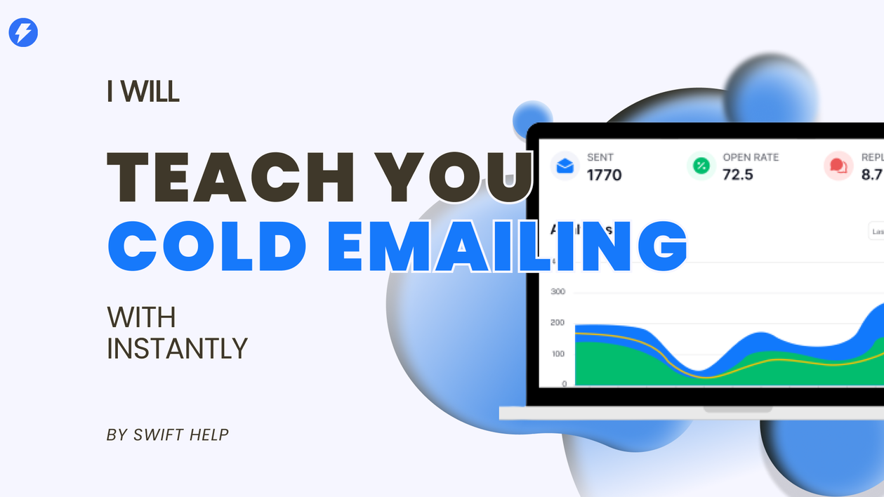 I will teach you cold email with Instantly