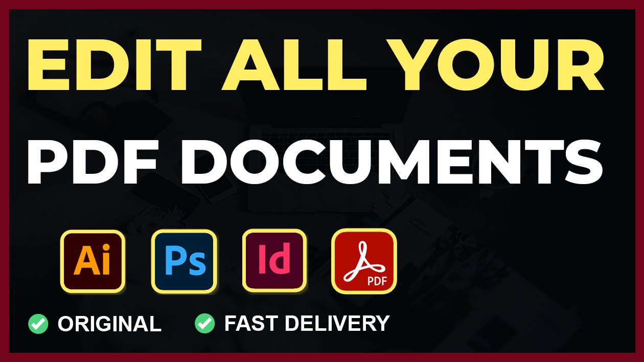 I will modify all your PDF documents
