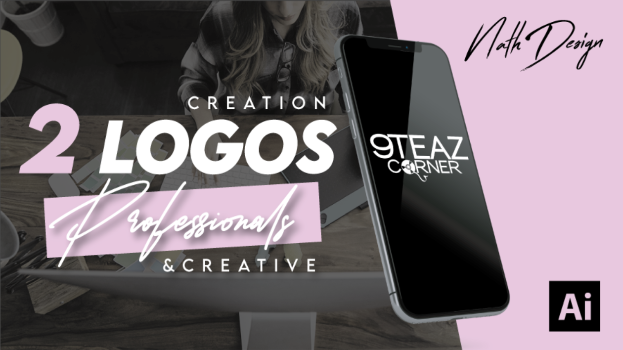 I will create a professional logo, a logo with creativity and professionalism