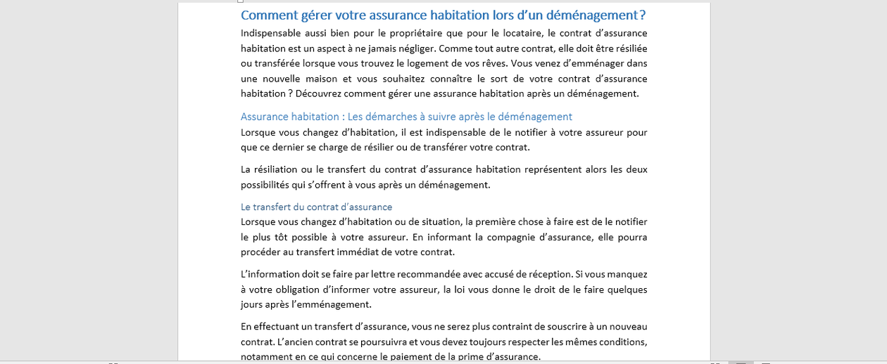 Je vais faire la reformulation ou la réécriture de vos textes, articles, fiches, ebooks ou mémoires