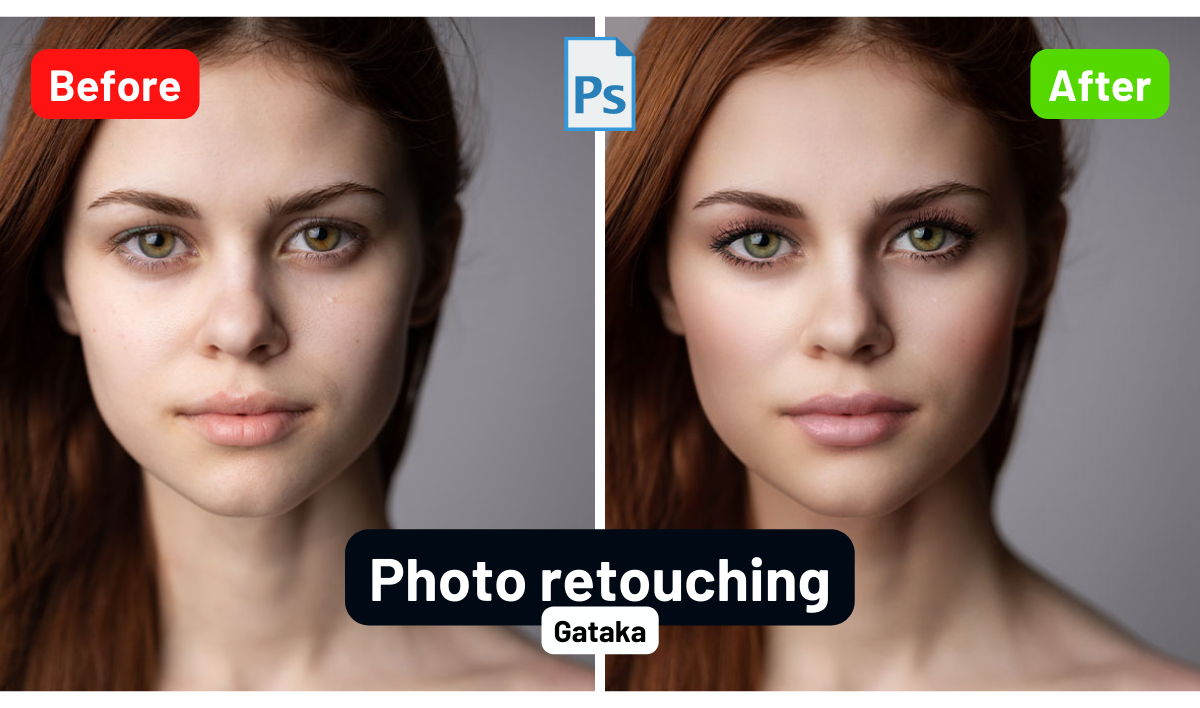I will do some face and body retouching in photoshop