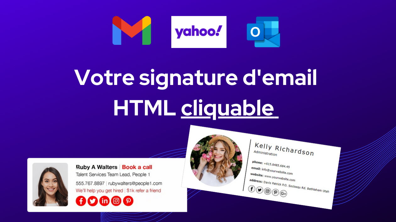 Signature De Mail Html , Signature mail professionnelle : guide complet ...