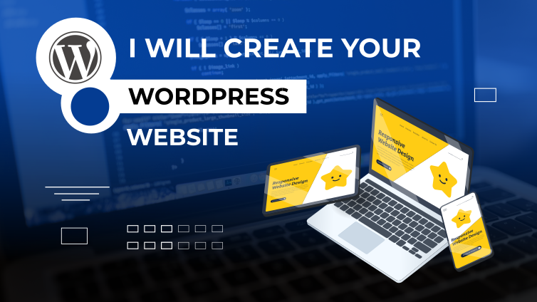 I will create your website with WordPress