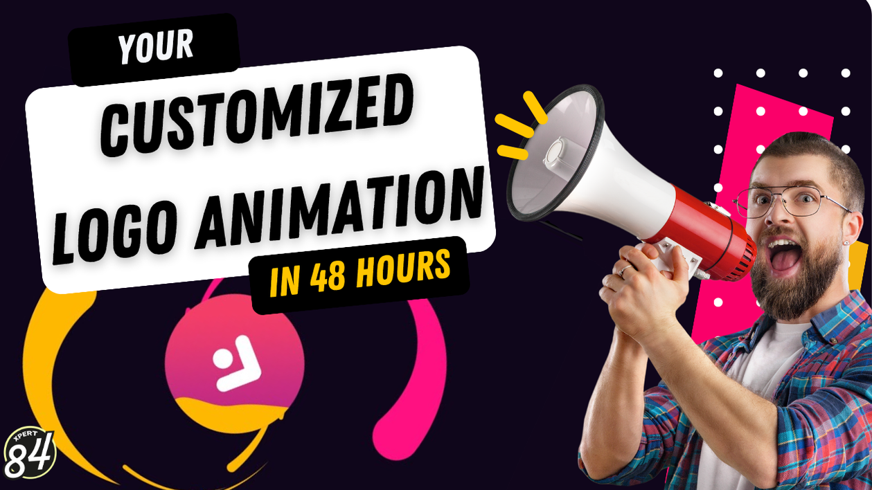 I will create a customized logo animation in 48 hours