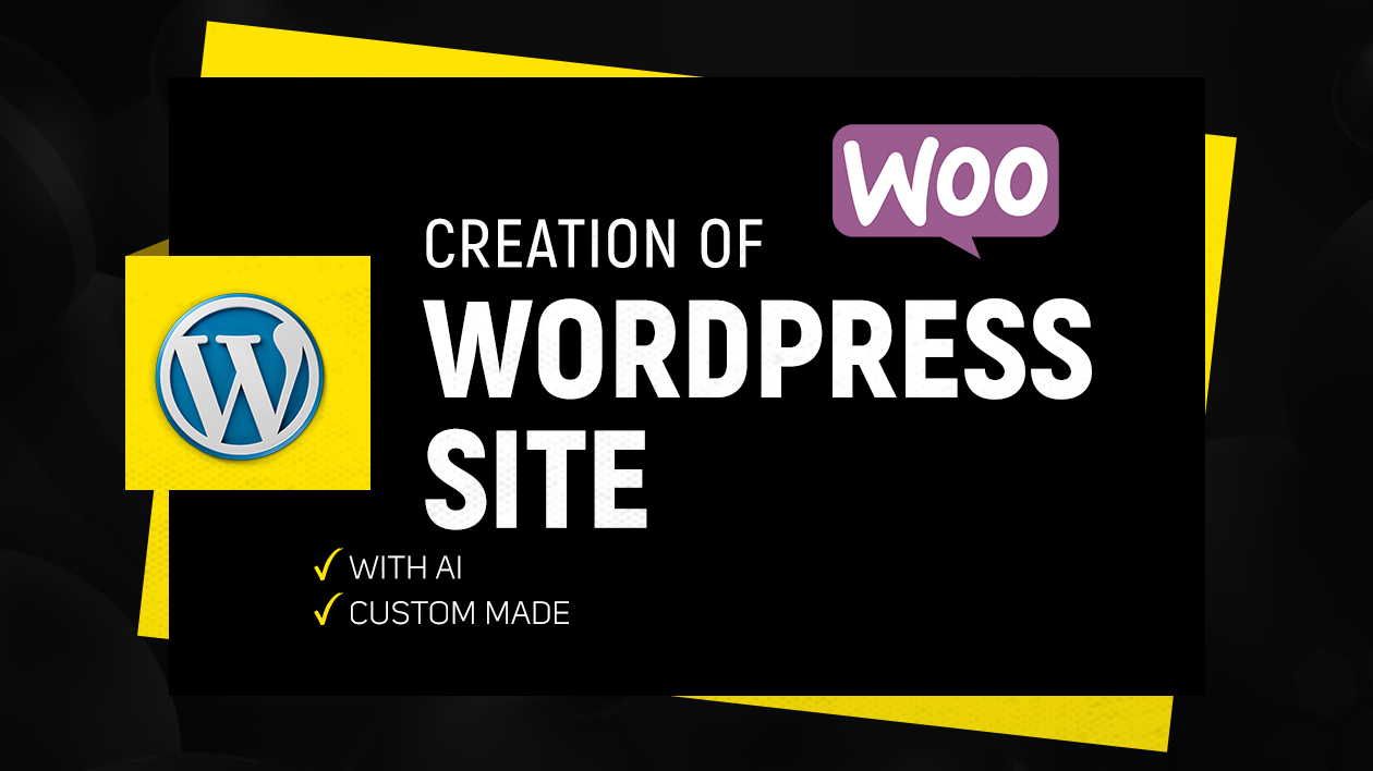 I will create your WordPress E-commerce site with Woocommerce
