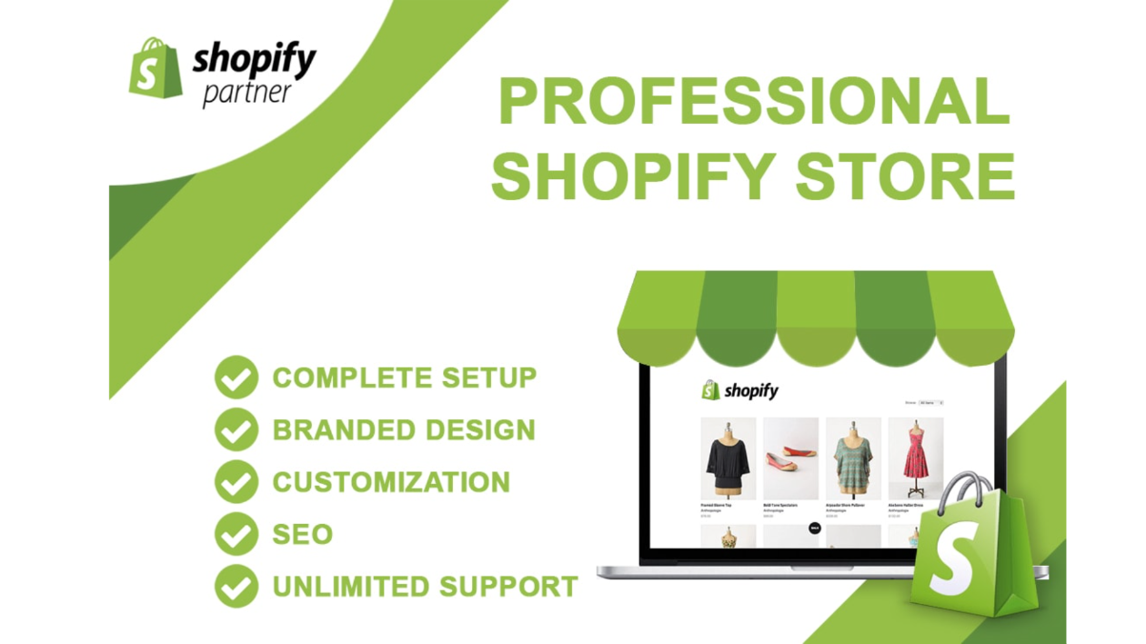 I will set up shopify website or dropshipping store