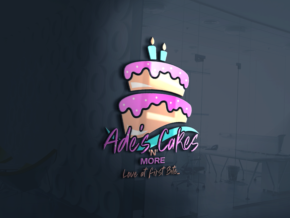 Do feminine cake and bakery logo by Unprintzone | Fiverr
